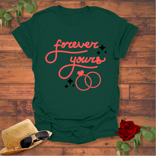 Forever Yours T-shirt | Peachy Mind Unisex 100% Cotton T-Shirt