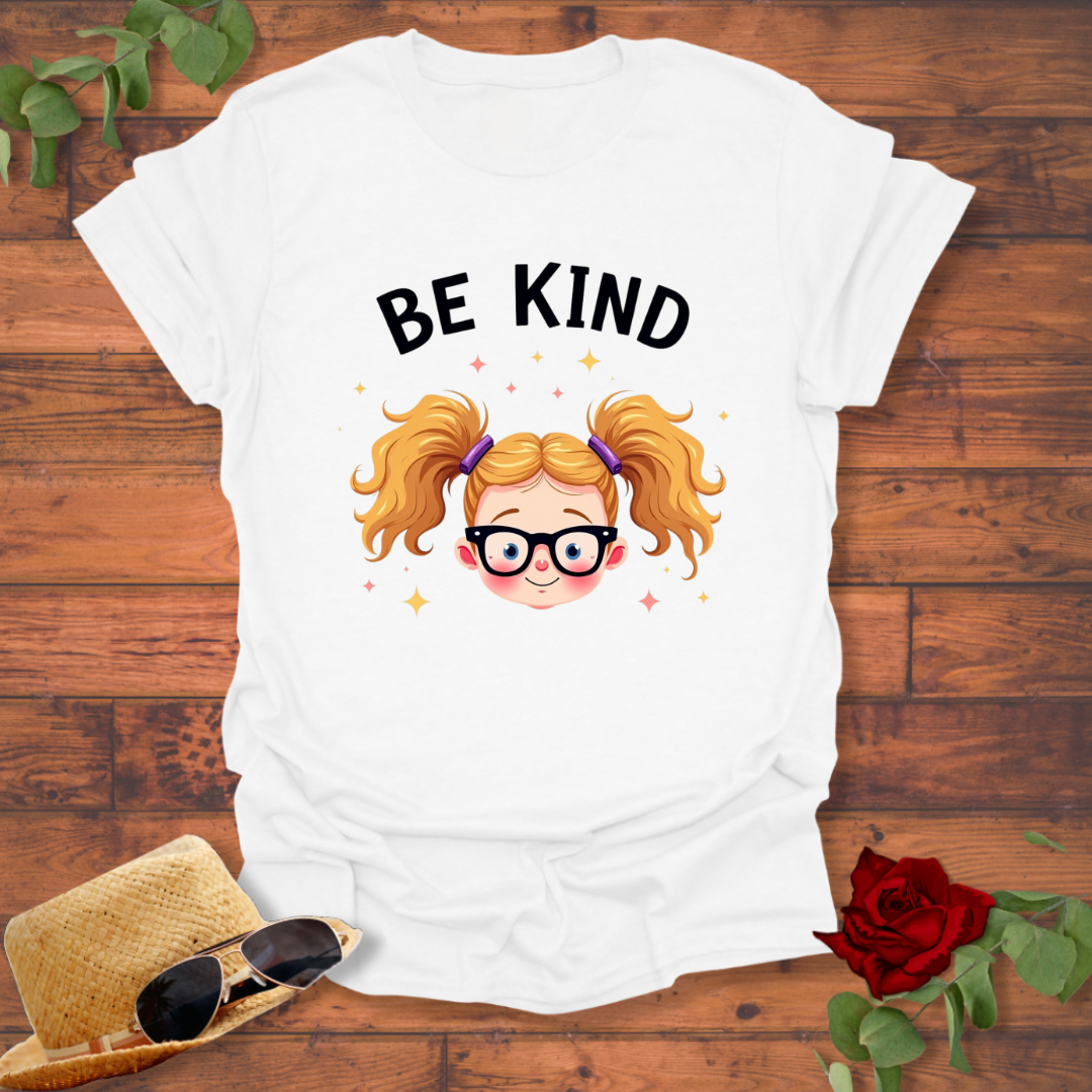 Be Kind Cute T-shirt | Peachy Mind Unisex 100% Cotton T-Shirt