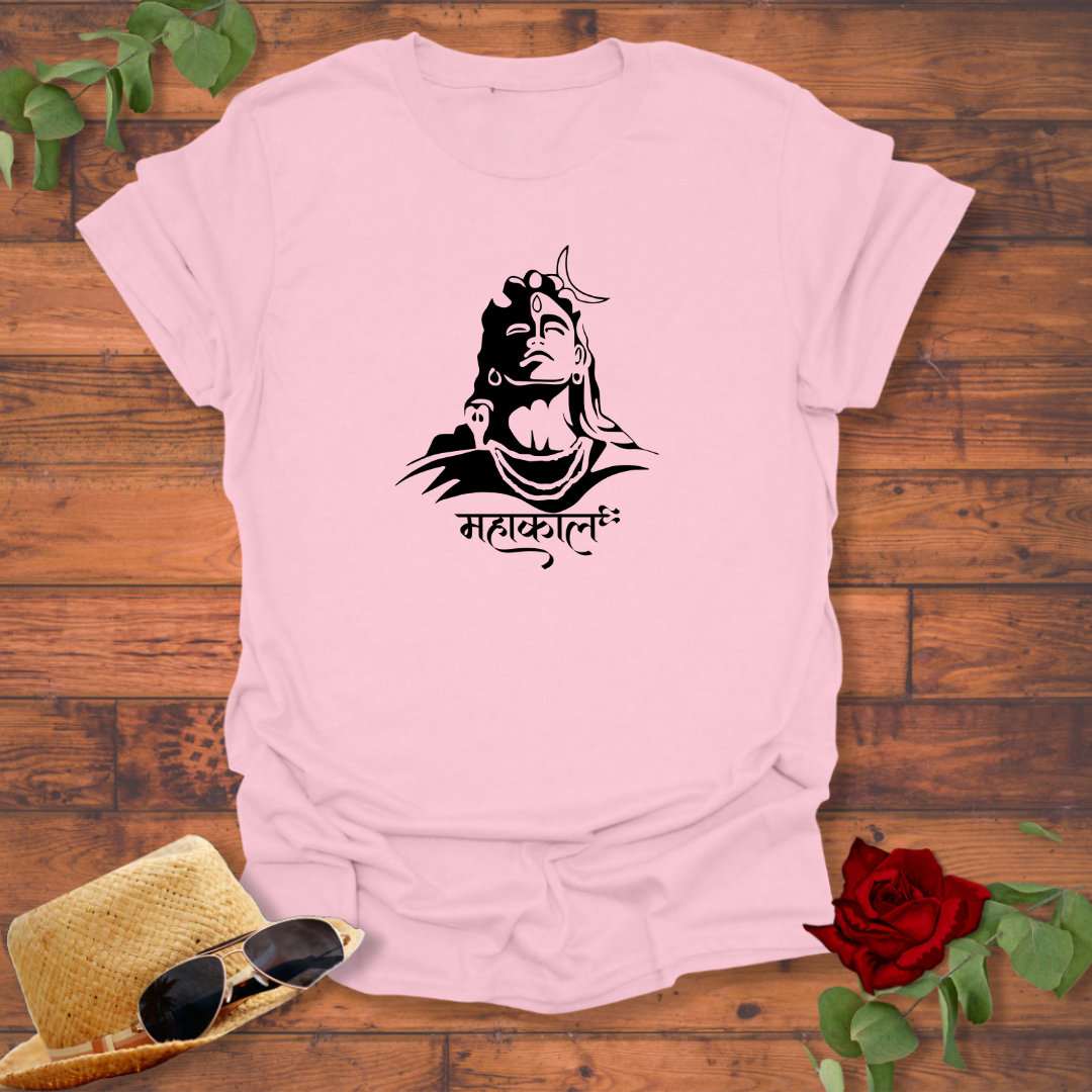 Mahakala महाकाल T-shirt | Peachy Mind Unisex 100% Cotton T-Shirt
