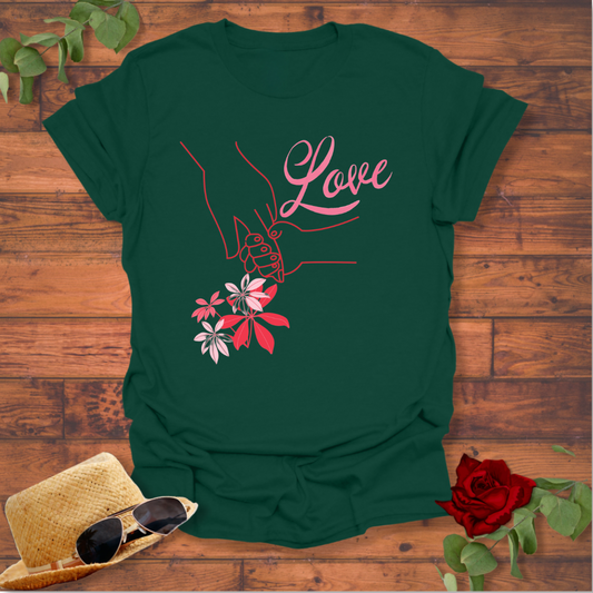 Faith In Love T-shirt | Peachy Mind Unisex 100% Cotton T-Shirt