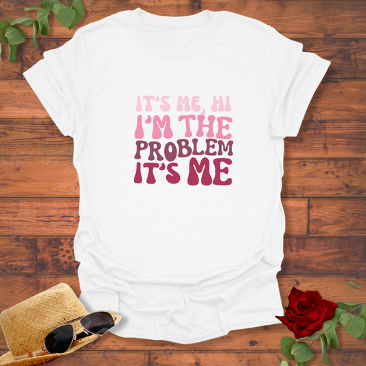 It's Me, Hi It's Me T-shirt | Peachy Mind Unisex 100% Cotton T-Shirt