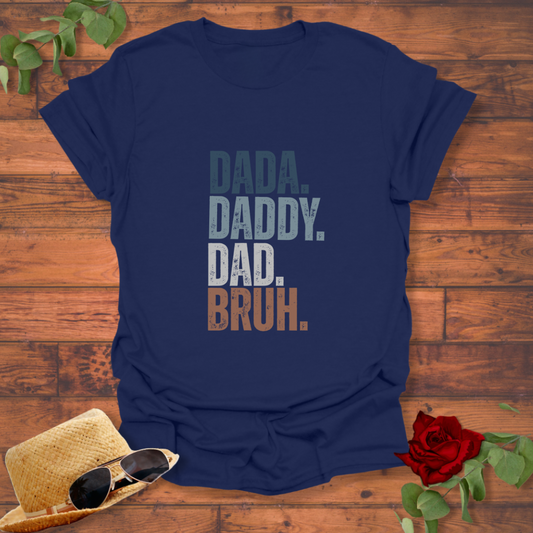 DADA - DADDY - T-shirt | Peachy Mind Unisex 100% Cotton T-Shirt