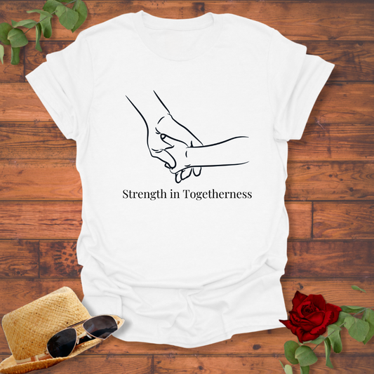 Strength In Togetherness T-shirt | Peachy Mind Unisex 100% Cotton T-Shirt