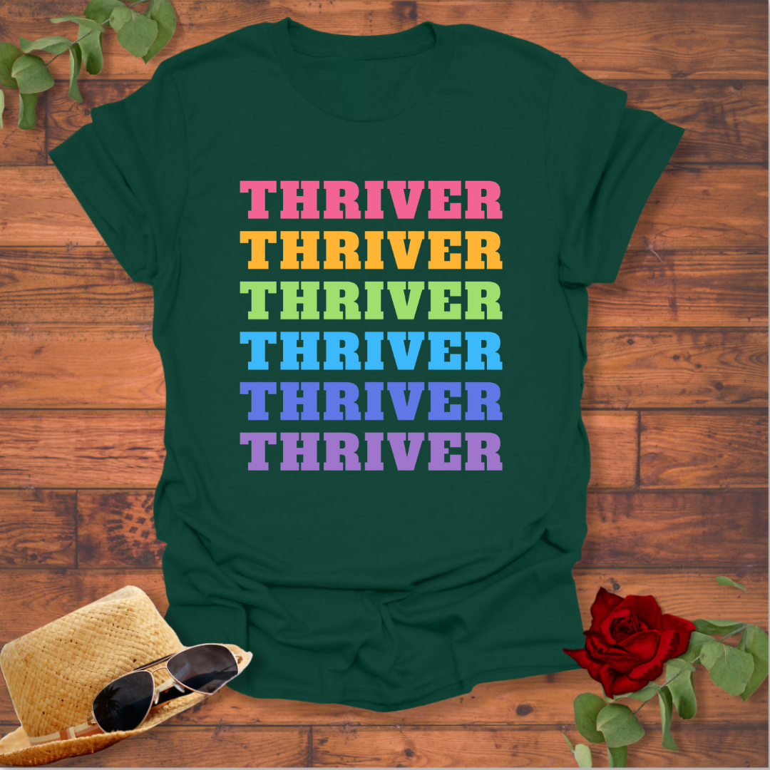 Thriver T-shirt | Peachy Mind Unisex 100% Cotton T-Shirt