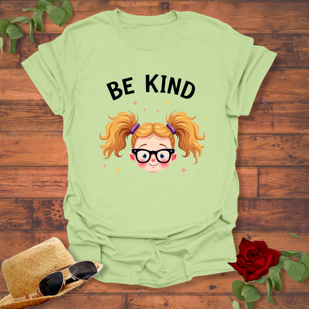Be Kind Cute T-shirt | Peachy Mind Unisex 100% Cotton T-Shirt