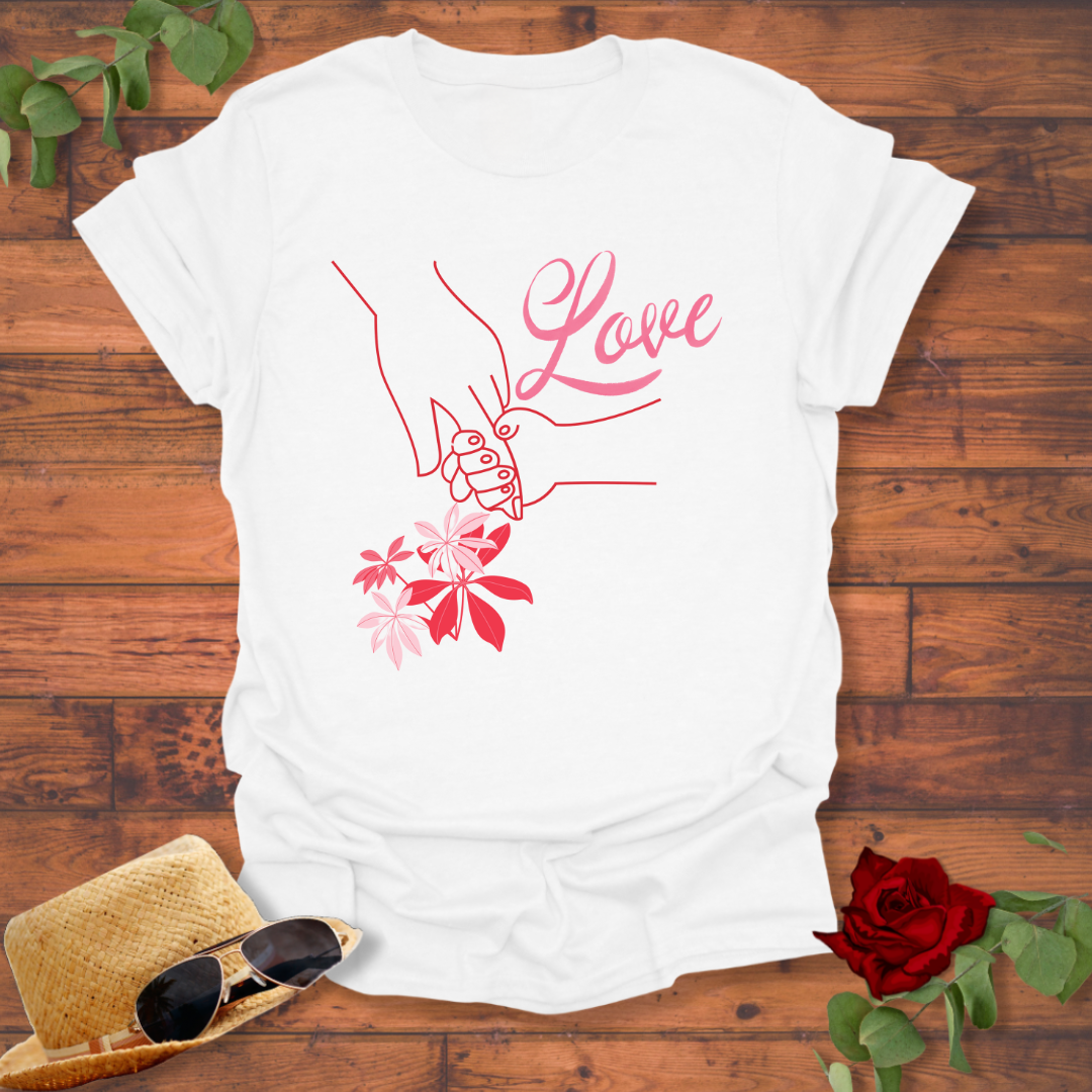 Faith In Love T-shirt | Peachy Mind Unisex 100% Cotton T-Shirt