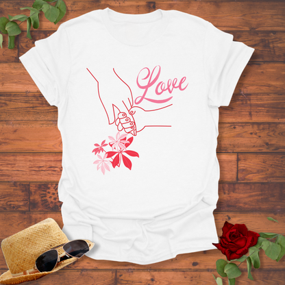 Faith In Love T-shirt | Peachy Mind Unisex 100% Cotton T-Shirt