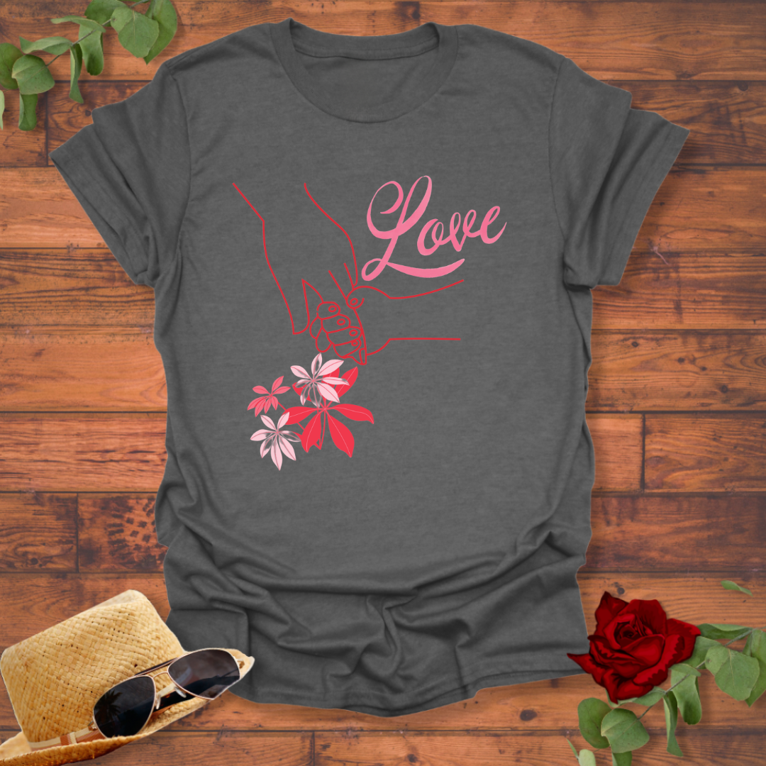 Faith In Love T-shirt | Peachy Mind Unisex 100% Cotton T-Shirt