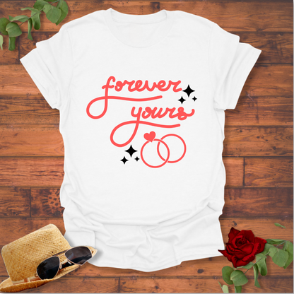 Forever Yours T-shirt | Peachy Mind Unisex 100% Cotton T-Shirt
