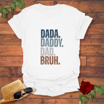DADA - DADDY - T-shirt | Peachy Mind Unisex 100% Cotton T-Shirt