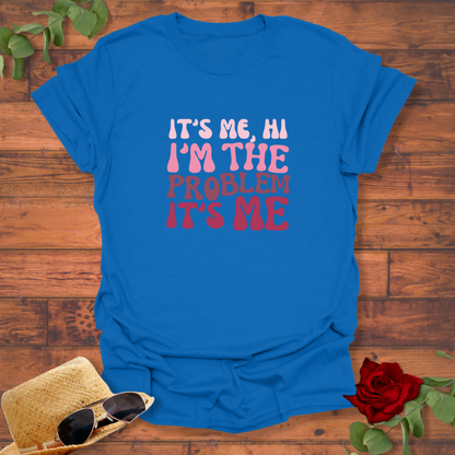 It's Me, Hi It's Me T-shirt | Peachy Mind Unisex 100% Cotton T-Shirt