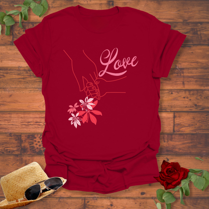 Faith In Love T-shirt | Peachy Mind Unisex 100% Cotton T-Shirt