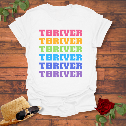 Thriver T-shirt | Peachy Mind Unisex 100% Cotton T-Shirt