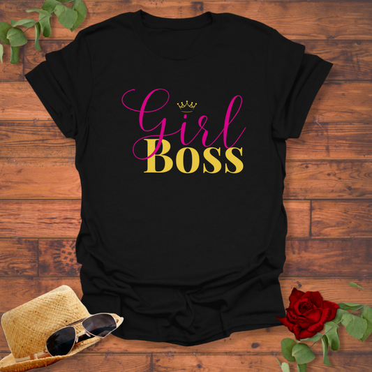 Girl Boss Confident Girl T-shirt | Peachy Mind Unisex 100% Cotton T-Shirt