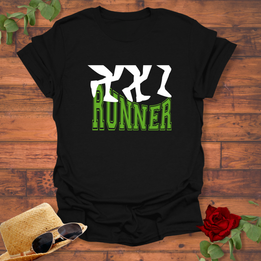 The Runner T-shirt | Peachy Mind Unisex 100% Cotton T-Shirt