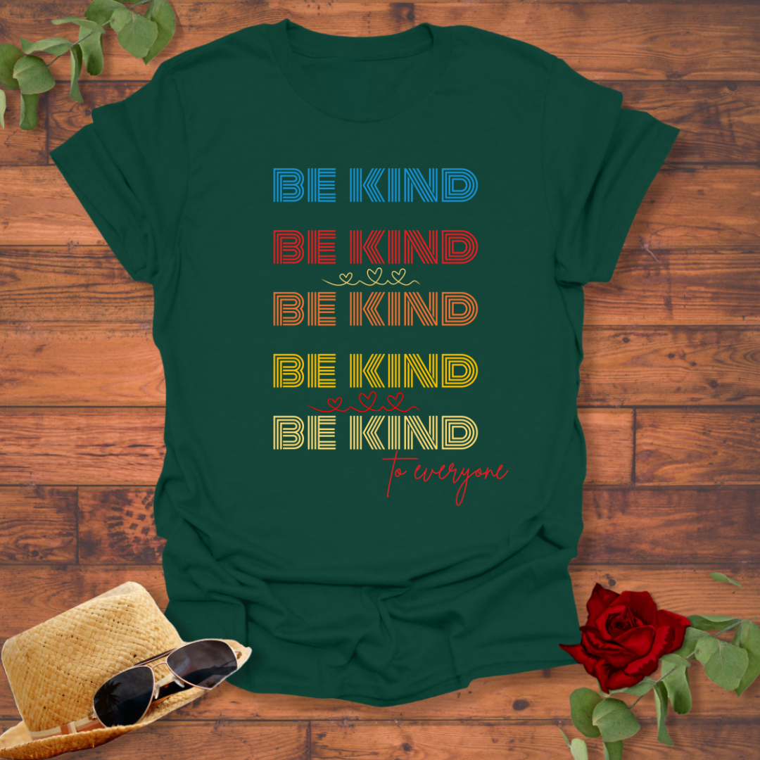 Be Kind To Everyone T-shirt | Peachy Mind Unisex 100% Cotton T-Shirt