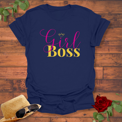 Girl Boss Confident Girl T-shirt | Peachy Mind Unisex 100% Cotton T-Shirt
