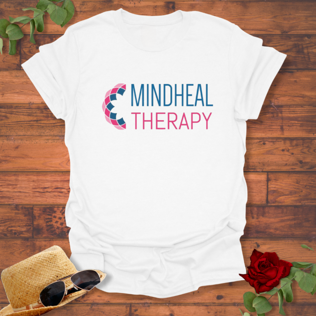 Mind Heal Therapy T-shirt | Peachy Mind Unisex 100% Cotton T-Shirt