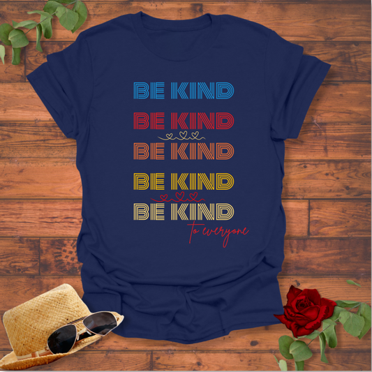 Be Kind To Everyone T-shirt | Peachy Mind Unisex 100% Cotton T-Shirt