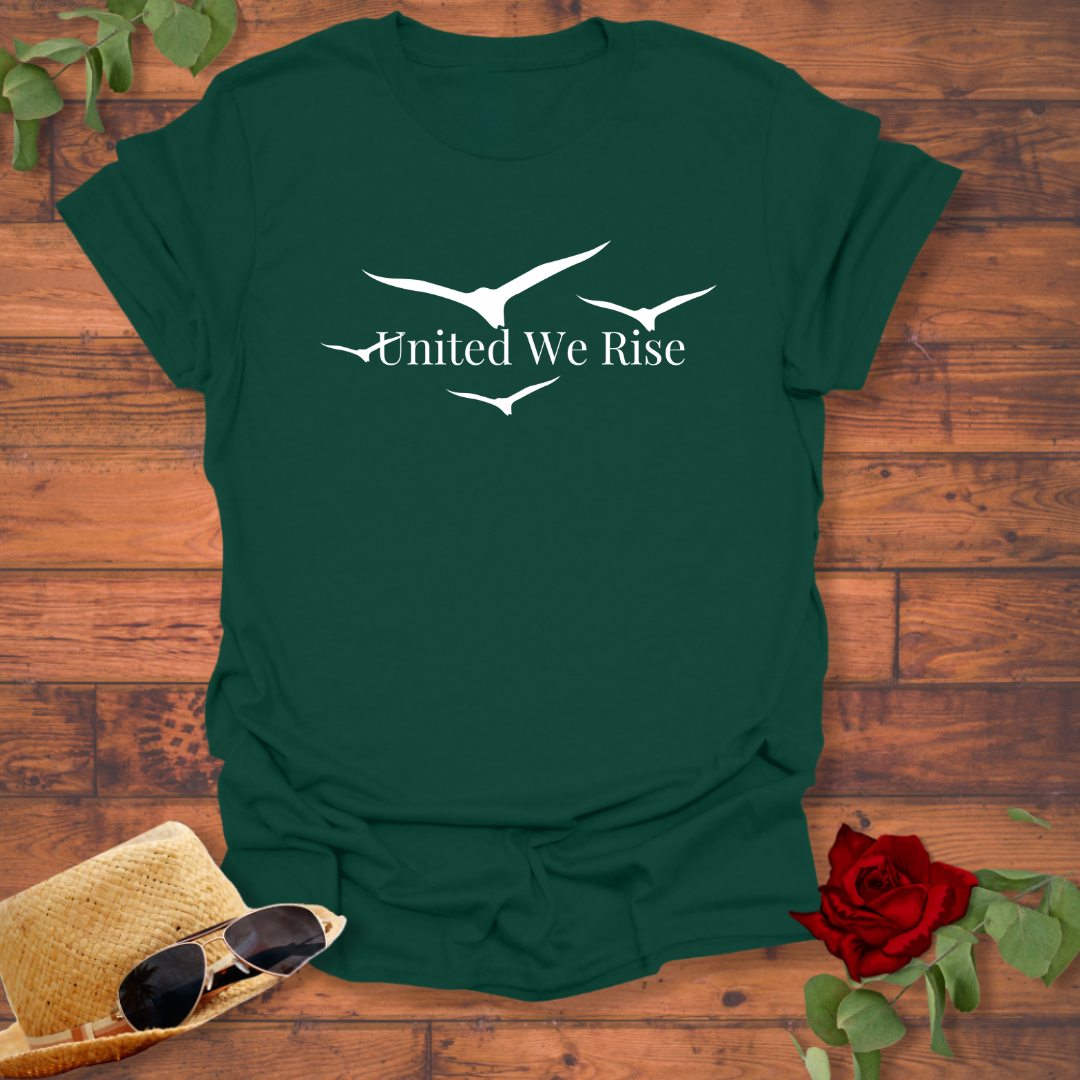 United We Rise T-shirt | Peachy Mind Unisex 100% Cotton T-Shirt