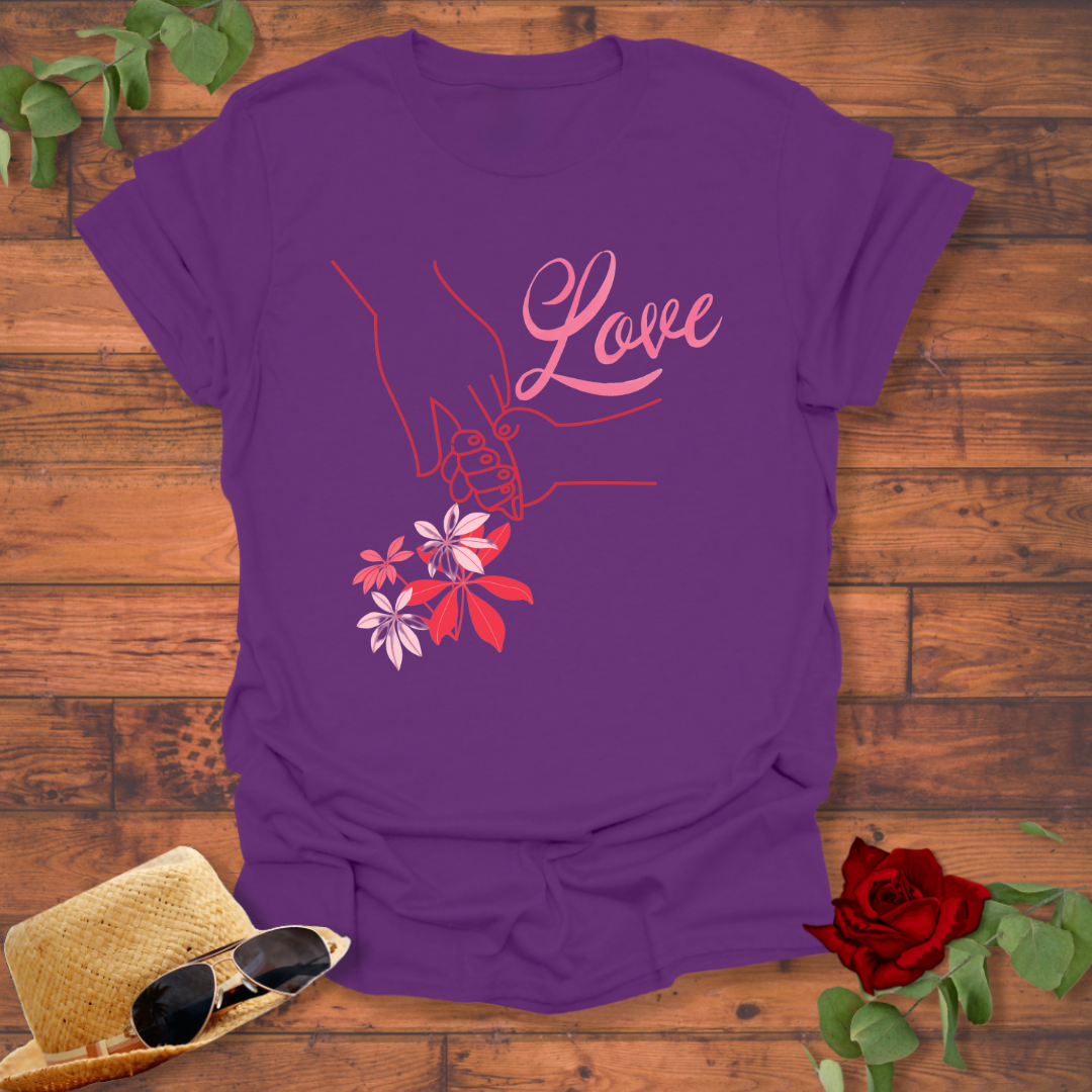 Faith In Love T-shirt | Peachy Mind Unisex 100% Cotton T-Shirt