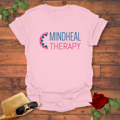 Mind Heal Therapy T-shirt | Peachy Mind Unisex 100% Cotton T-Shirt