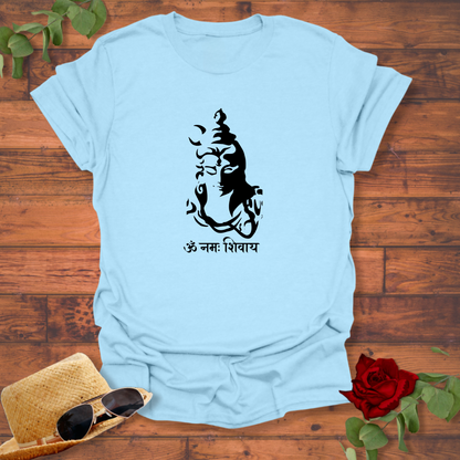 Om Nam Shivay ॐ नमः शिवाय  T-shirt | Peachy Mind Unisex 100% Cotton T-Shirt