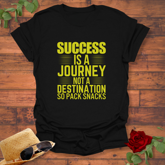 Success Is A Journey Not A Destination T-shirt | Peachy Mind Unisex 100% Cotton T-Shirt