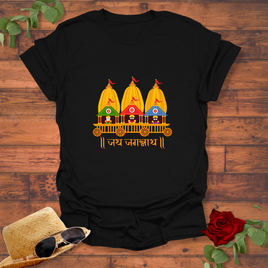 JAI JAGGANATH  T-shirt | Peachy Mind Unisex 100% Cotton T-Shirt
