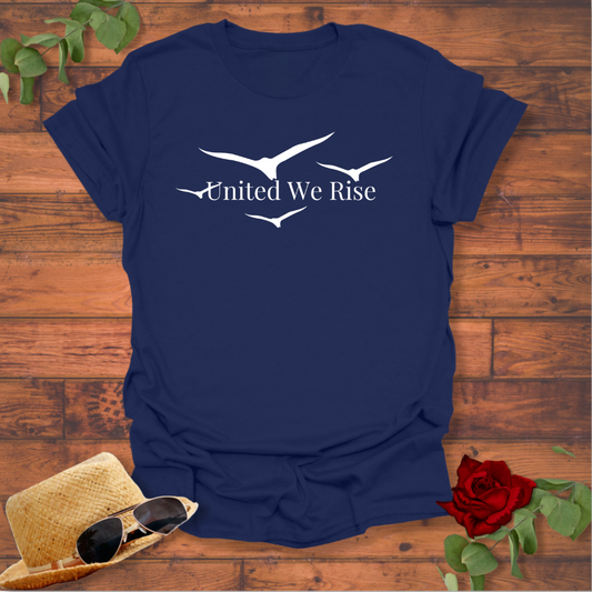 United We Rise T-shirt | Peachy Mind Unisex 100% Cotton T-Shirt