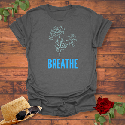 Breathe T-shirt | Peachy Mind Unisex 100% Cotton T-Shirt