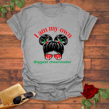 Biggest Cheerleader T-shirt | Peachy Mind Unisex 100% Cotton T-Shirt