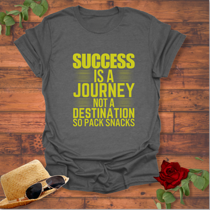 Success Is A Journey Not A Destination T-shirt | Peachy Mind Unisex 100% Cotton T-Shirt