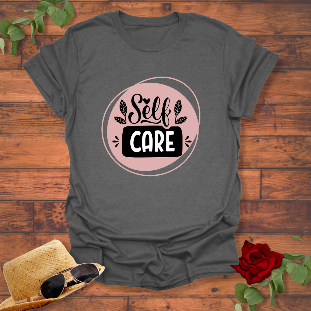 Self Care Personal Growth T-shirt | Peachy Mind Unisex 100% Cotton T-Shirt