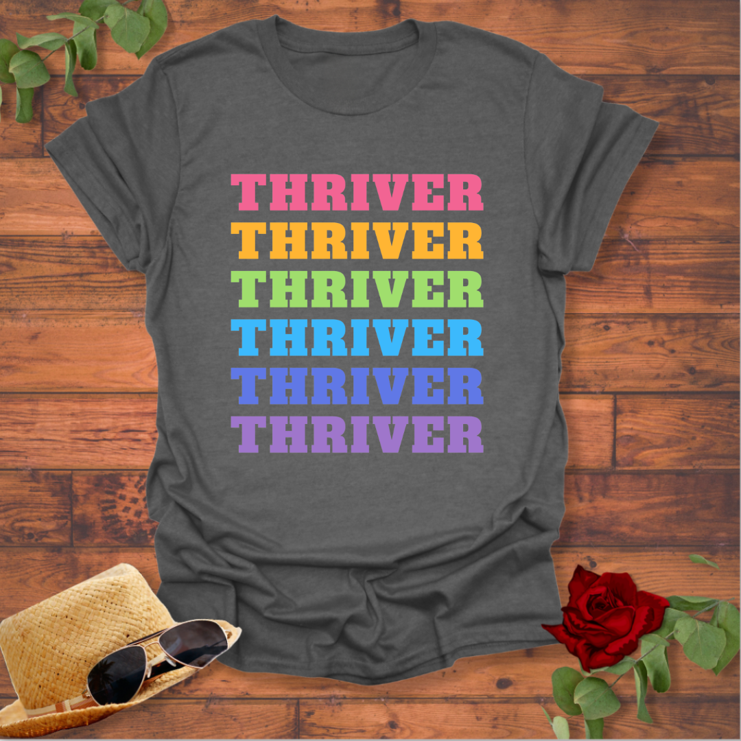 Thriver T-shirt | Peachy Mind Unisex 100% Cotton T-Shirt