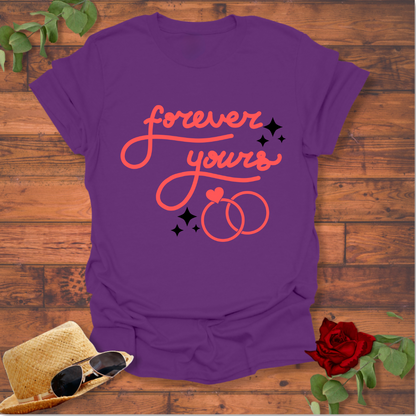 Forever Yours T-shirt | Peachy Mind Unisex 100% Cotton T-Shirt