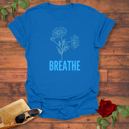 Breathe T-shirt | Peachy Mind Unisex 100% Cotton T-Shirt