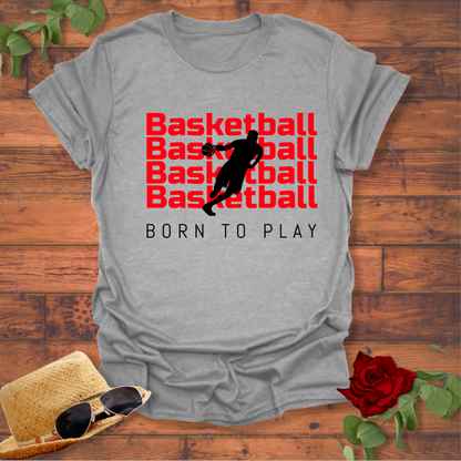 Basket ball T-shirt | Peachy Mind Unisex 100% Cotton T-Shirt