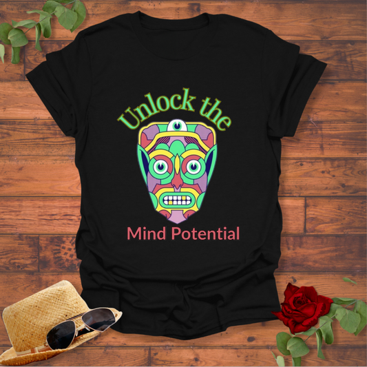 Unlock Your Mind Potential T-shirt | Peachy Mind Unisex 100% Cotton T-Shirt