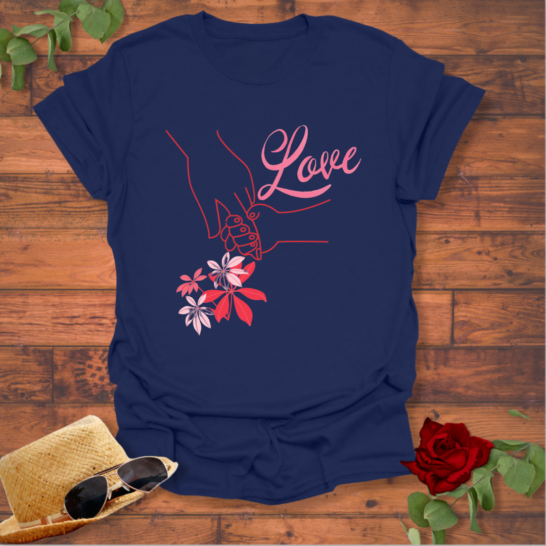 Faith In Love T-shirt | Peachy Mind Unisex 100% Cotton T-Shirt
