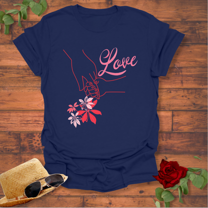 Faith In Love T-shirt | Peachy Mind Unisex 100% Cotton T-Shirt