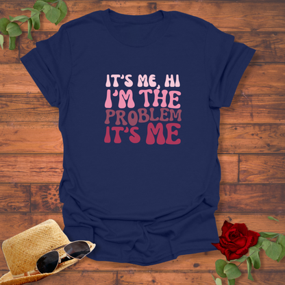 It's Me, Hi It's Me T-shirt | Peachy Mind Unisex 100% Cotton T-Shirt