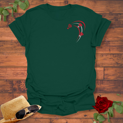 Badminton Logo T-shirt | Peachy Mind Unisex 100% Cotton T-Shirt