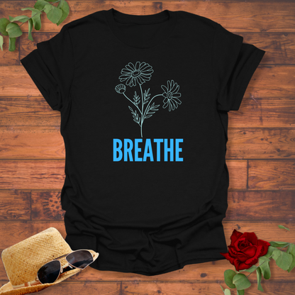 Breathe T-shirt | Peachy Mind Unisex 100% Cotton T-Shirt
