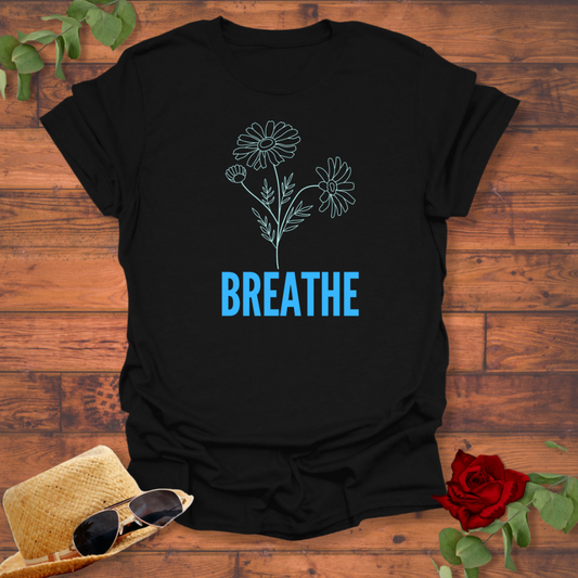 Breathe T-shirt | Peachy Mind Unisex 100% Cotton T-Shirt
