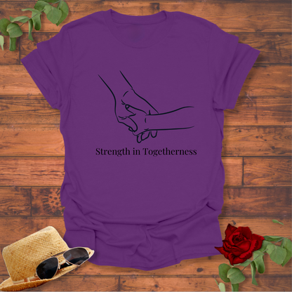 Strength In Togetherness T-shirt | Peachy Mind Unisex 100% Cotton T-Shirt