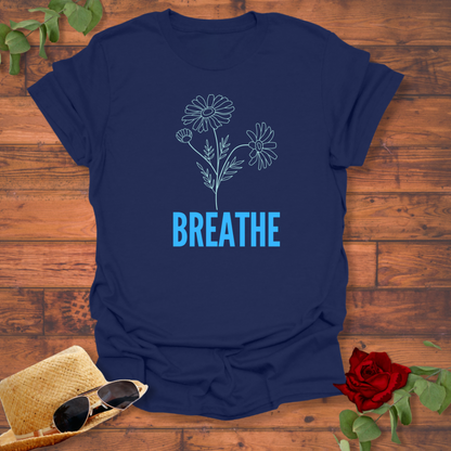 Breathe T-shirt | Peachy Mind Unisex 100% Cotton T-Shirt