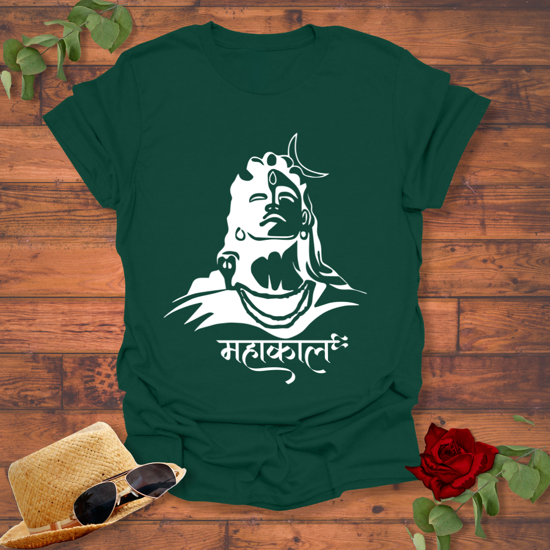 Mahakala T-shirt | Peachy Mind Unisex 100% Cotton T-Shirt