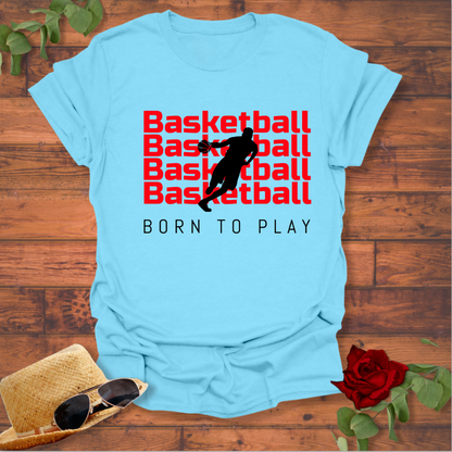 Basket ball T-shirt | Peachy Mind Unisex 100% Cotton T-Shirt