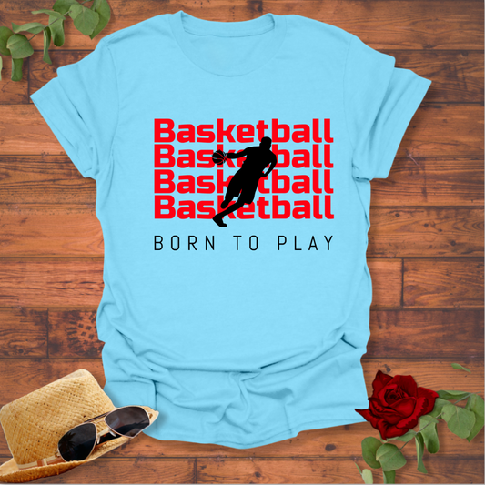 Basket ball T-shirt | Peachy Mind Unisex 100% Cotton T-Shirt
